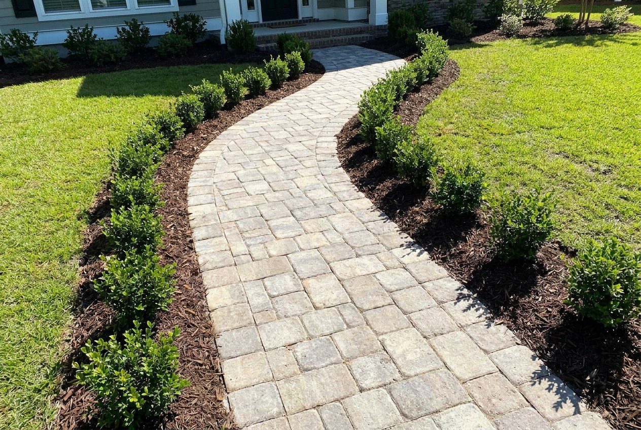 fall landscaping project sequencing soil compaction